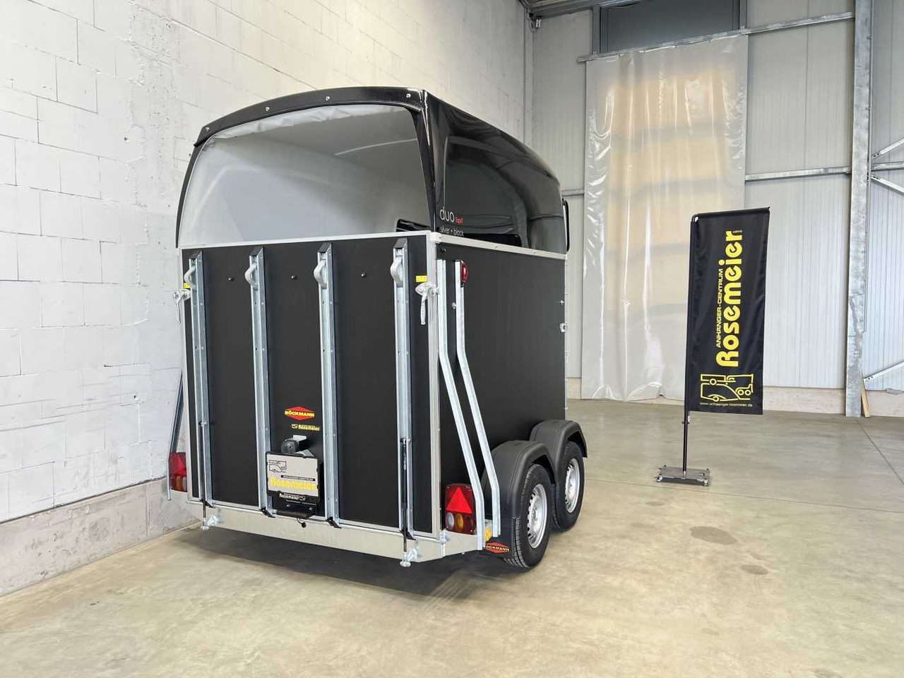 New Horse trailer BOECKMANN Duo Esprit silv+bl SK TrS 100 Pferdeanhänger: picture 12