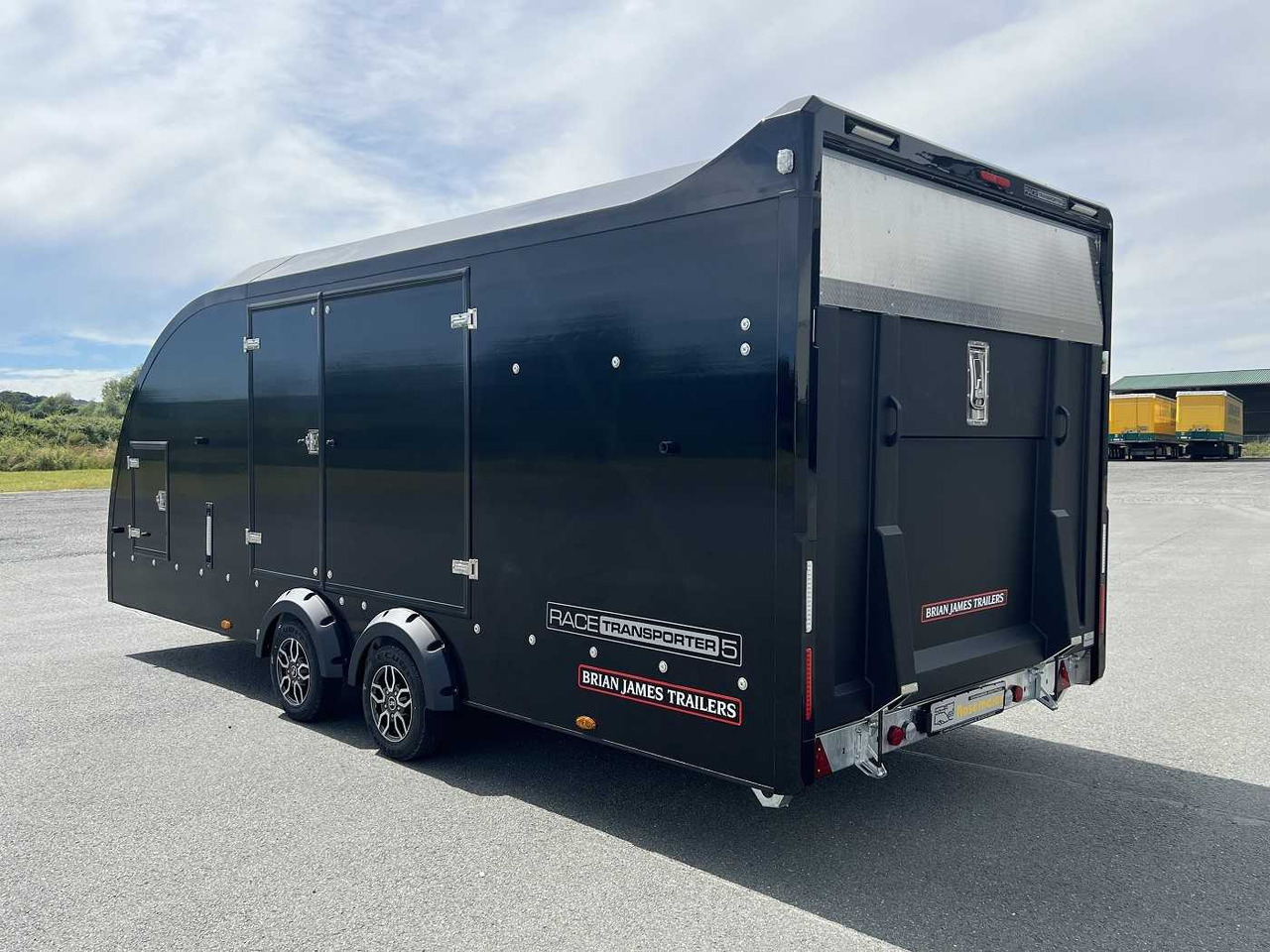 New Autotransporter trailer BRIAN_JAMES Race Transporter 5 Autotransporter geschlossen: picture 7