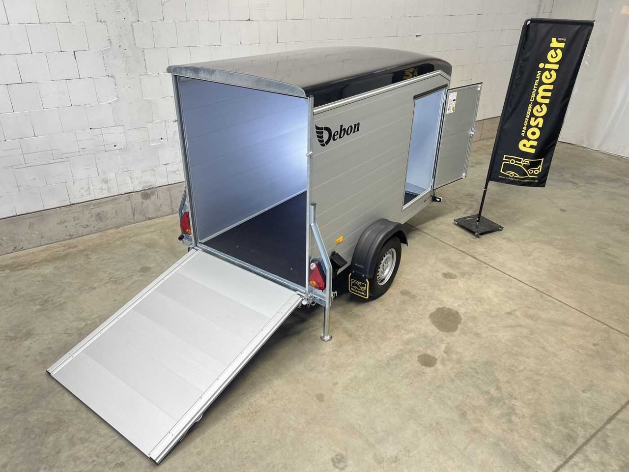 New Closed box trailer CHEVAL LIBERTE DEBON C255 Seitentür Kofferanhänger: picture 9