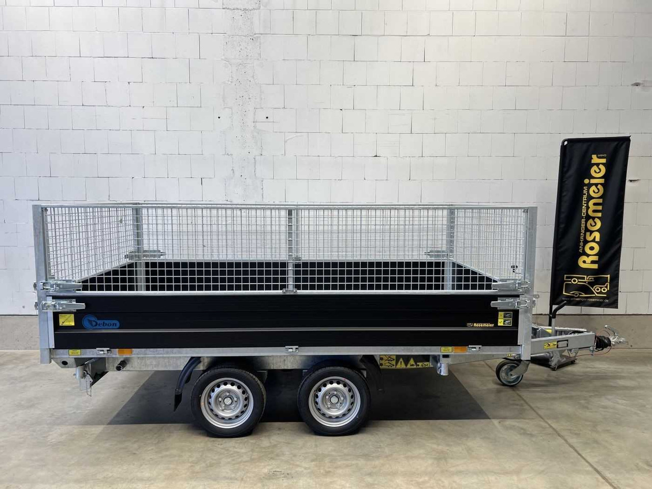 CHEVAL LIBERTE DEBON PW3.3E Black Gitter Dreiseitenkipper - Tipper trailer: picture 2 CHEVAL LIBERTE DEBON PW3.3E Black Gitter Dreiseitenkipper - Tipper trailer: picture 2