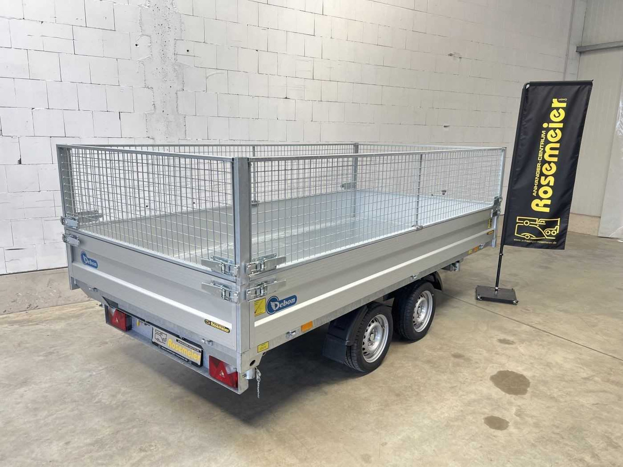 CHEVAL LIBERTE DEBON PW3.6E Gitter Dreiseitenkipper - Tipper trailer: picture 4 CHEVAL LIBERTE DEBON PW3.6E Gitter Dreiseitenkipper - Tipper trailer: picture 4