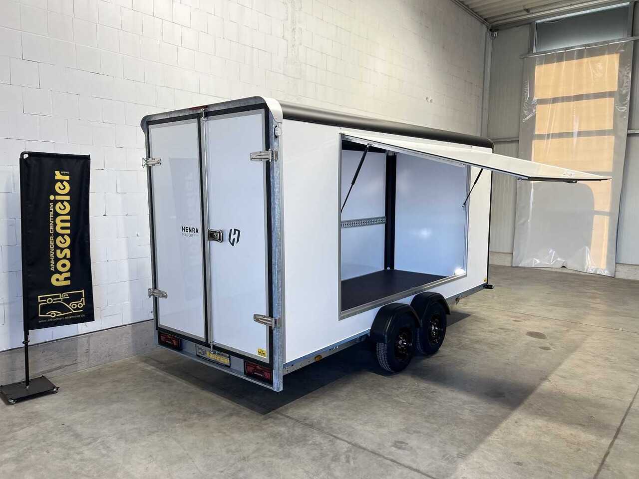 HENRA Box Trailer mit Seitenklappe Kofferanhänger - Vending trailer: picture 2 HENRA Box Trailer mit Seitenklappe Kofferanhänger - Vending trailer: picture 2