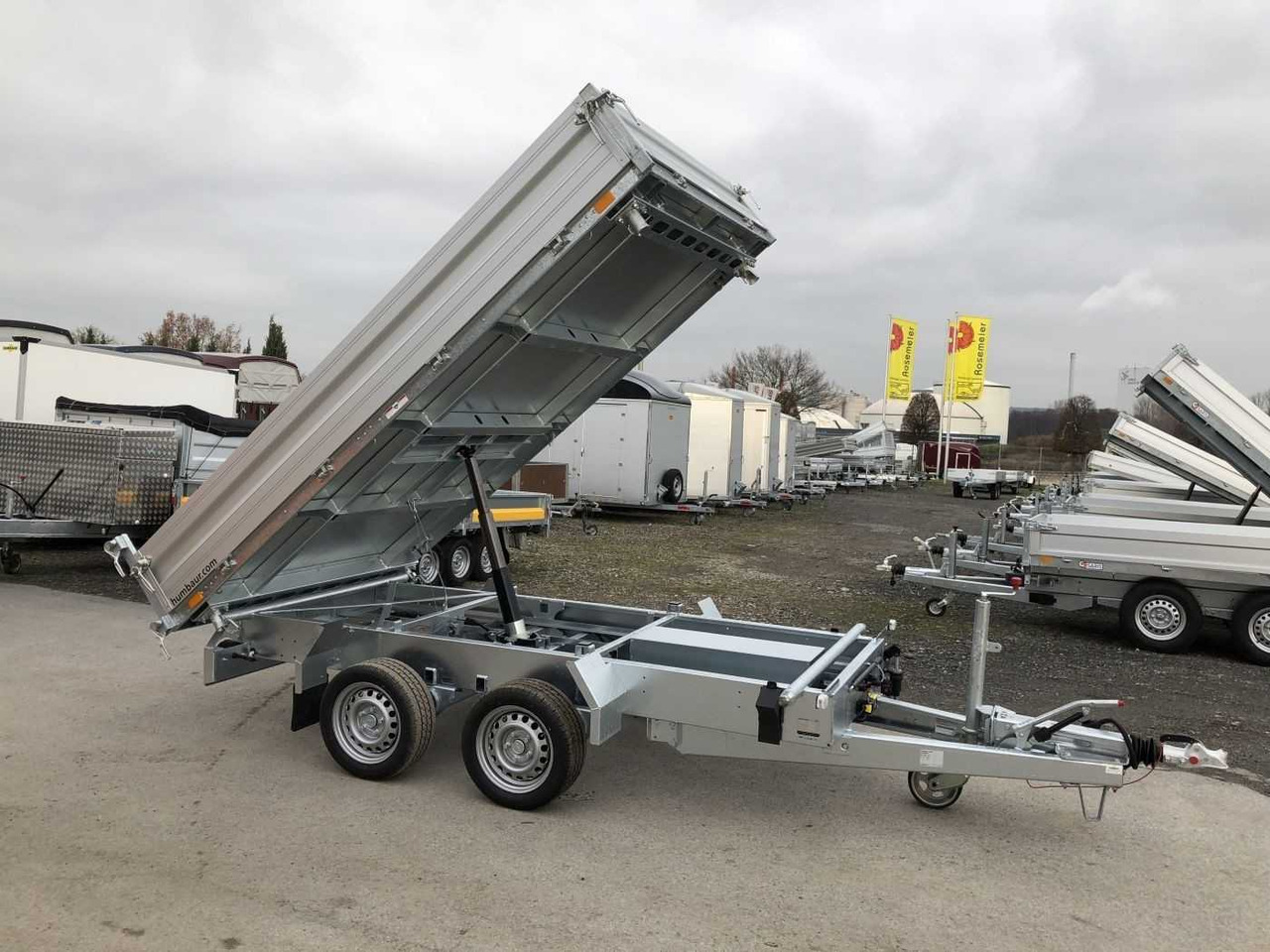 HUMBAUR HTK 3000.31 Dreiseitenkipper - Tipper trailer: picture 2 HUMBAUR HTK 3000.31 Dreiseitenkipper - Tipper trailer: picture 2
