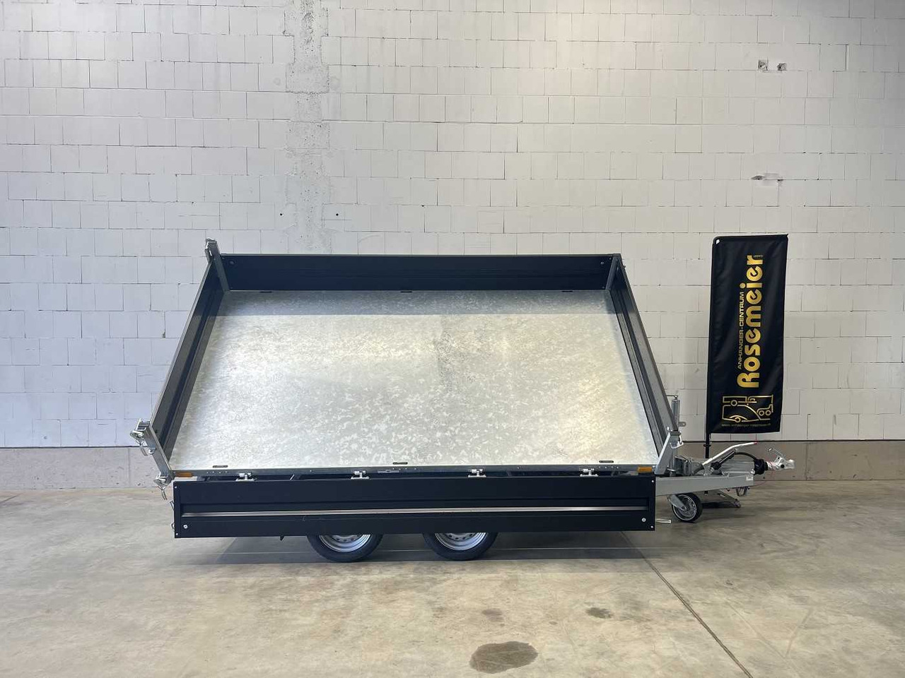 New Tipper trailer HUMBAUR HTK 3500.31 Stahl Black Dreiseitenkipper: picture 13