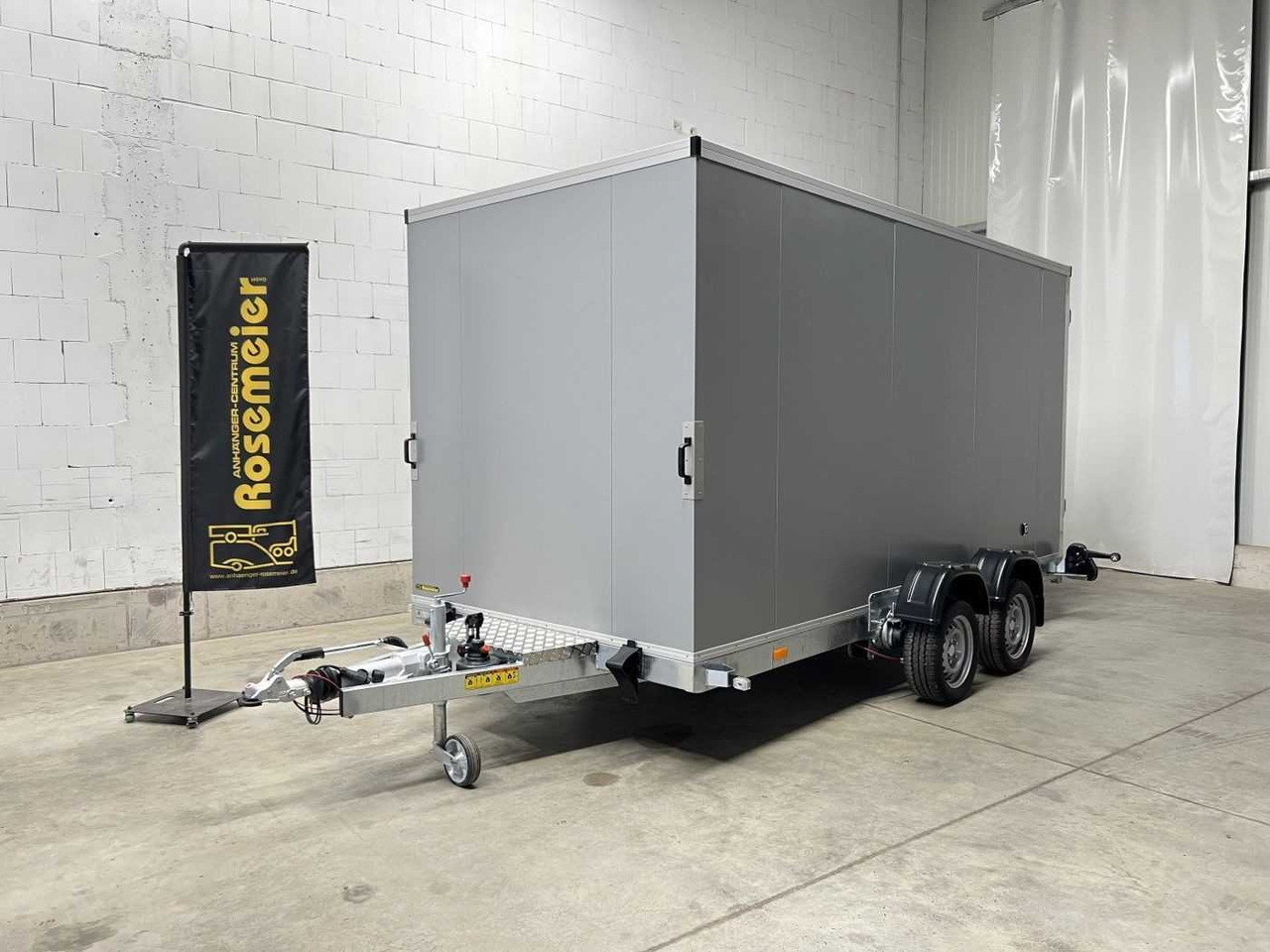 New Closed box trailer VEZEKO Husky FB K 35.40 Abs Kofferanhänger Kofferanhänger: picture 27