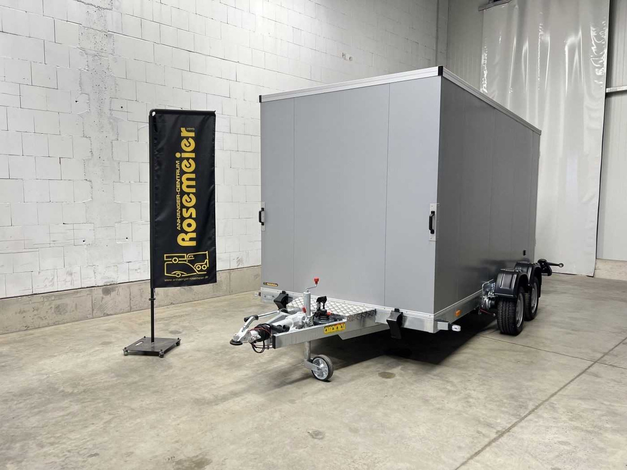 New Closed box trailer VEZEKO Husky FB K 35.40 Abs Kofferanhänger Kofferanhänger: picture 25