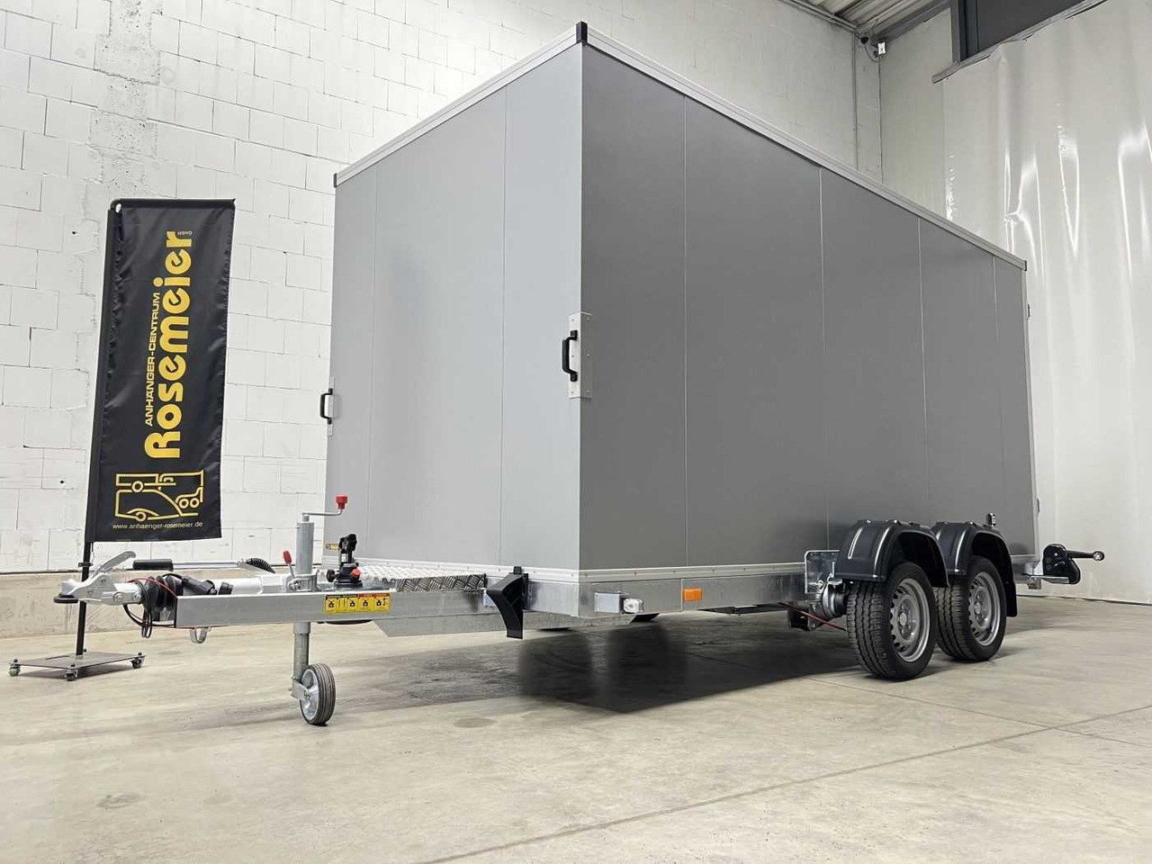 New Closed box trailer VEZEKO Husky FB K 35.40 Abs Kofferanhänger Kofferanhänger: picture 30