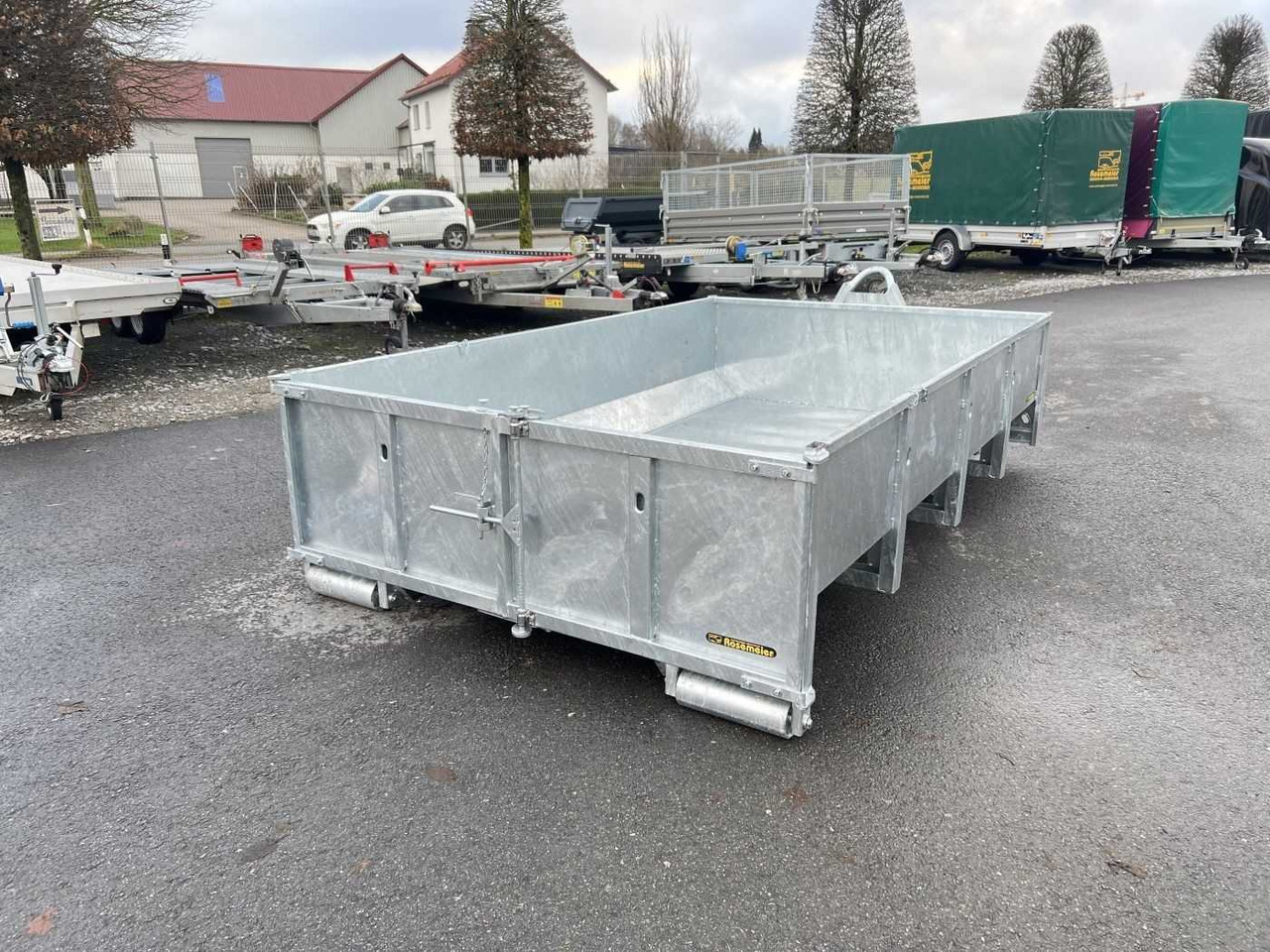 New Tipper trailer VEZEKO Mulde 575 Konos Tridem Muldenkipper: picture 11