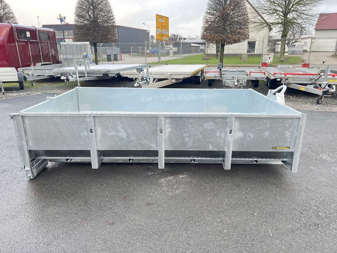 New Tipper trailer VEZEKO Mulde 575 Konos Tridem Muldenkipper: picture 10