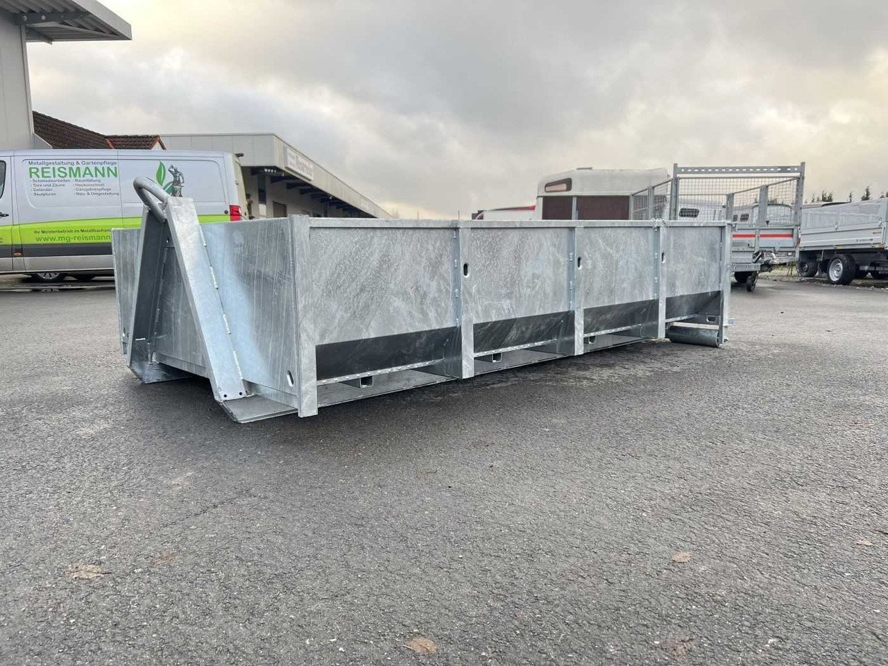 New Tipper trailer VEZEKO Mulde 575 Konos Tridem Muldenkipper: picture 14