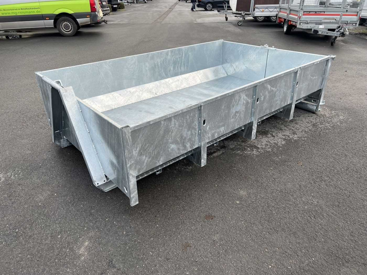 New Tipper trailer VEZEKO Mulde 575 Konos Tridem Muldenkipper: picture 15