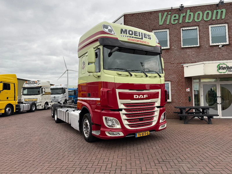 DAF XF 460 XF460 6X2 SCC EURO6 CHASSIS - HOLLAND TRUCK - TOP CONDITION!!! - Cab chassis truck: picture 1 DAF XF 460 XF460 6X2 SCC EURO6 CHASSIS - HOLLAND TRUCK - TOP CONDITION!!! - Cab chassis truck: picture 1