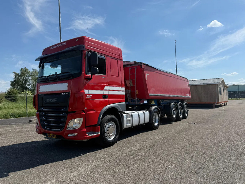 DAF XF 440 XF440 4X2 Komplett mit 2015 Schmitz Alu 27m3 Kipper €22899,- - Tractor unit: picture 1 DAF XF 440 XF440 4X2 Komplett mit 2015 Schmitz Alu 27m3 Kipper €22899,- - Tractor unit: picture 1