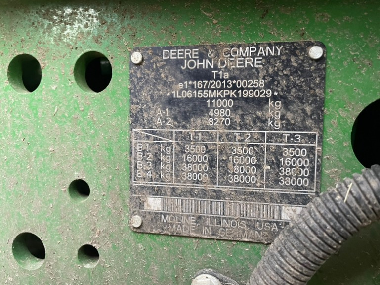 John Deere 6155M - Farm tractor: picture 4 John Deere 6155M - Farm tractor: picture 4