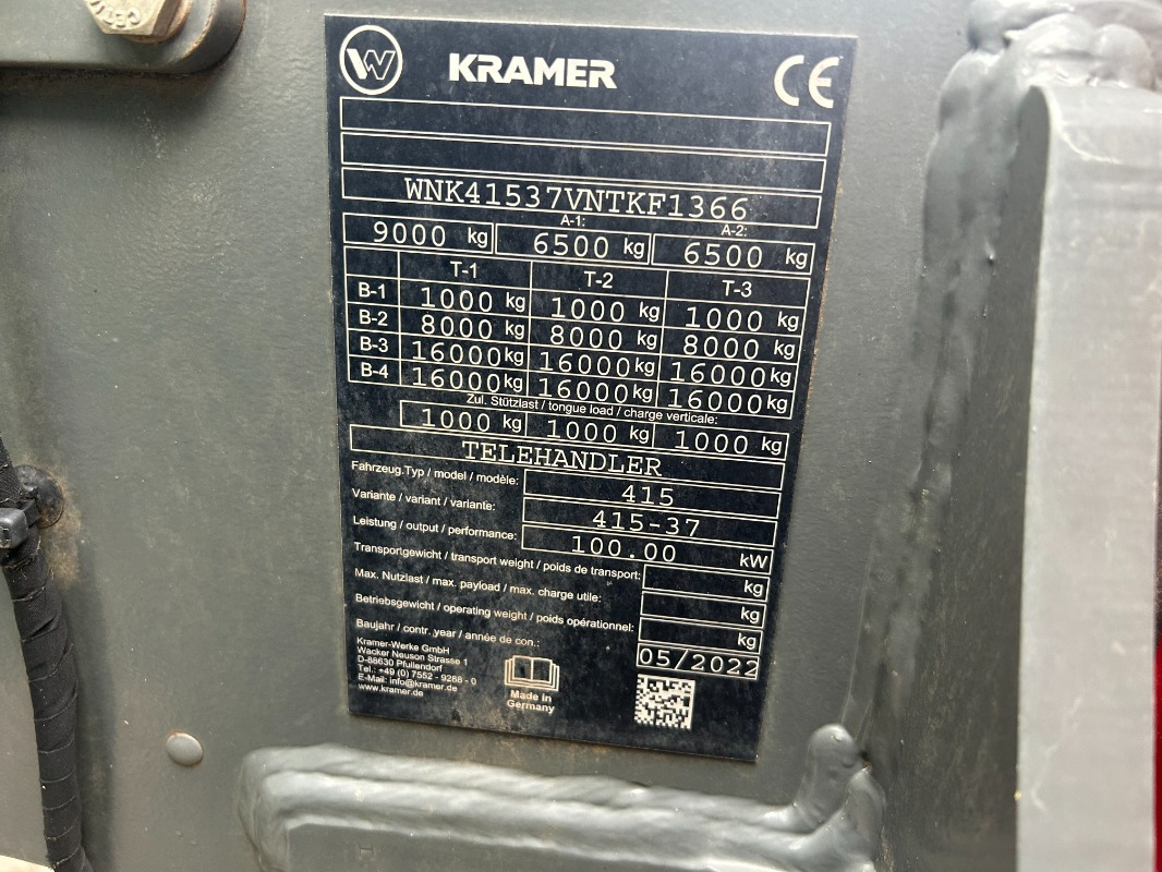 Loader Kramer KT 407: picture 13