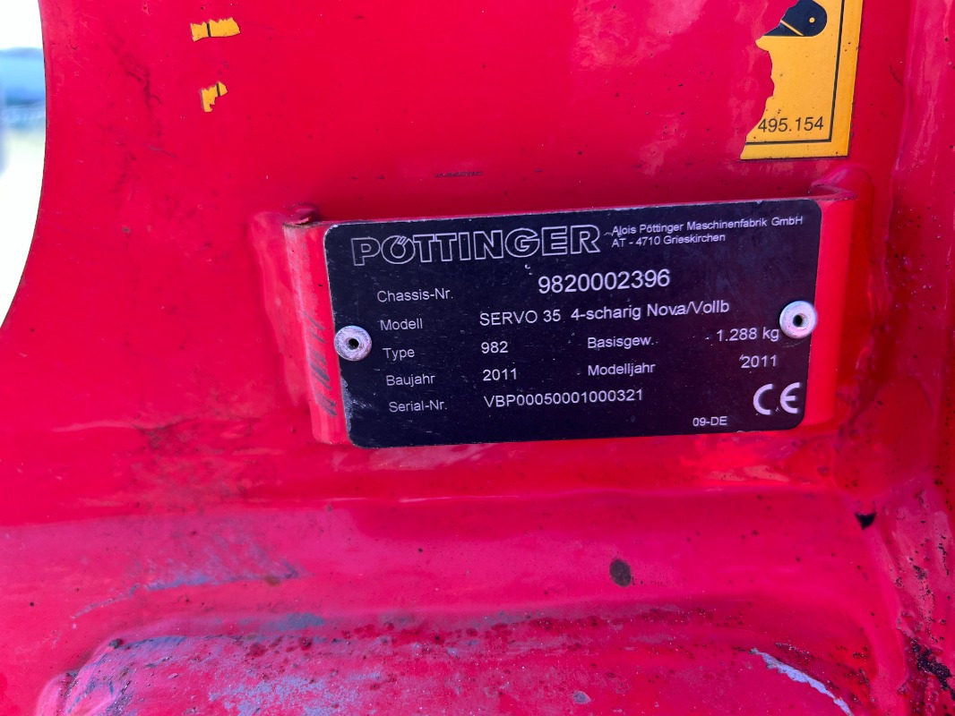 Pöttinger Servo 35 - Plow: picture 5 Pöttinger Servo 35 - Plow: picture 5