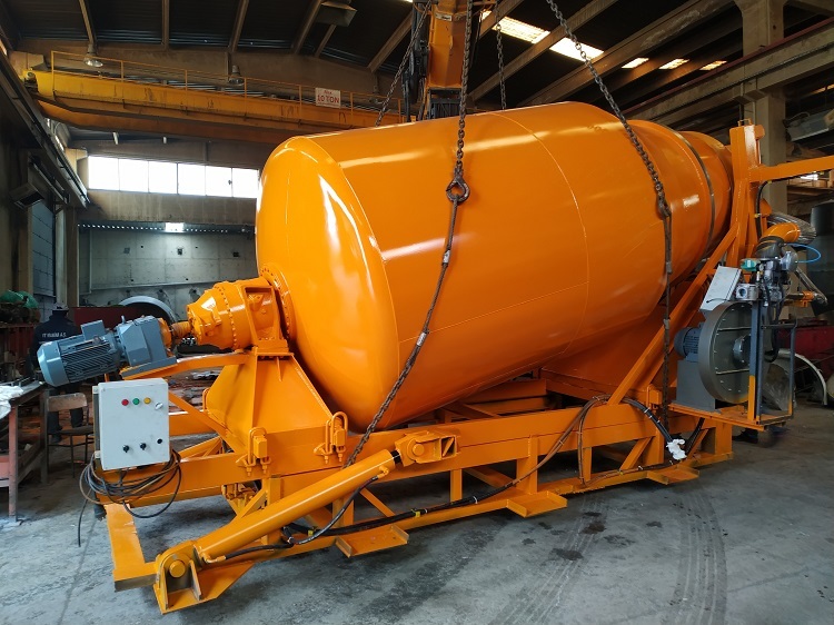 NT MAKINA ALUMINUM MELTING MIXER - Concrete mixer drum: picture 3 NT MAKINA ALUMINUM MELTING MIXER - Concrete mixer drum: picture 3