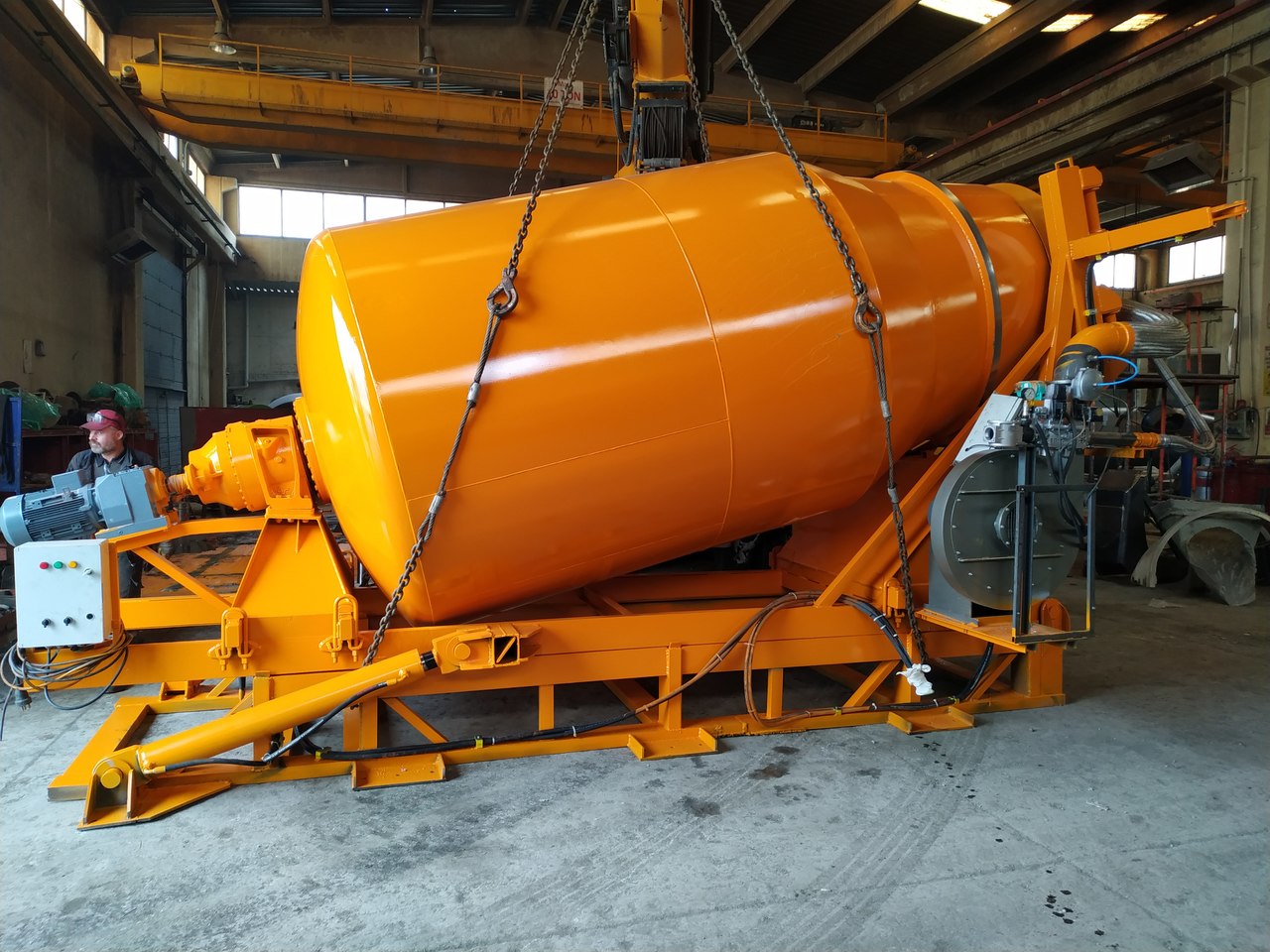 NT MAKINA ALUMINUM MELTING MIXER - Concrete mixer drum: picture 4 NT MAKINA ALUMINUM MELTING MIXER - Concrete mixer drum: picture 4