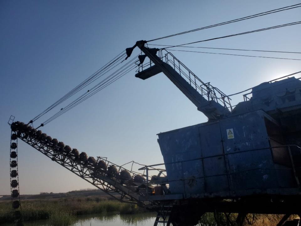 180 t Eimerkettenbagger auf Raupenfahrwerk - Dragline: picture 1 180 t Eimerkettenbagger auf Raupenfahrwerk - Dragline: picture 1