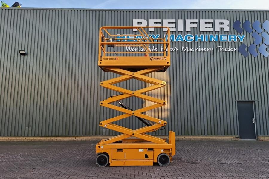 Haulotte Compact 10 Electric, 10m Working Height, 450kg Cap - Scissor lift: picture 2 Haulotte Compact 10 Electric, 10m Working Height, 450kg Cap - Scissor lift: picture 2
