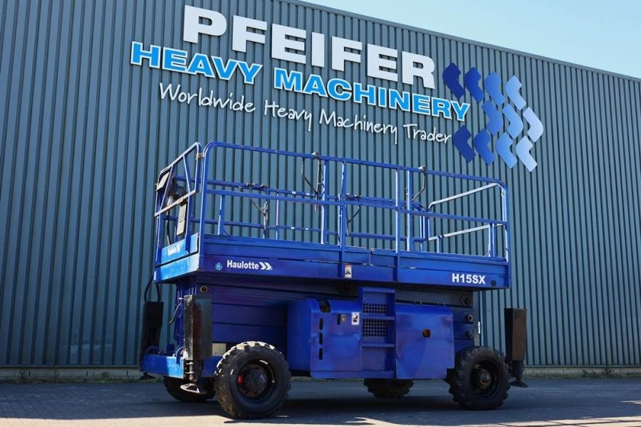 Haulotte H15SX Diesel, 4x4 Drive 15 Working Height, 500kg C - Scissor lift: picture 1 Haulotte H15SX Diesel, 4x4 Drive 15 Working Height, 500kg C - Scissor lift: picture 1