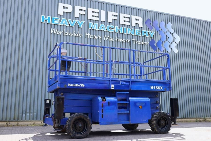 Haulotte H15SX Diesel, 4x4 Drive 15 Working Height, 500kg C - Scissor lift: picture 1 Haulotte H15SX Diesel, 4x4 Drive 15 Working Height, 500kg C - Scissor lift: picture 1