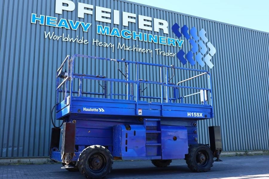 Haulotte H15SX Diesel, 4x4 Drive 15 Working Height, 500kg C - Scissor lift: picture 1 Haulotte H15SX Diesel, 4x4 Drive 15 Working Height, 500kg C - Scissor lift: picture 1