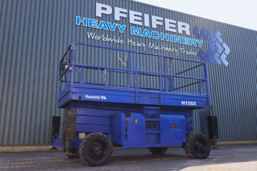 Haulotte H15SX Diesel, 4x4 Drive 15 Working Height, 500kg C - Scissor lift: picture 1 Haulotte H15SX Diesel, 4x4 Drive 15 Working Height, 500kg C - Scissor lift: picture 1