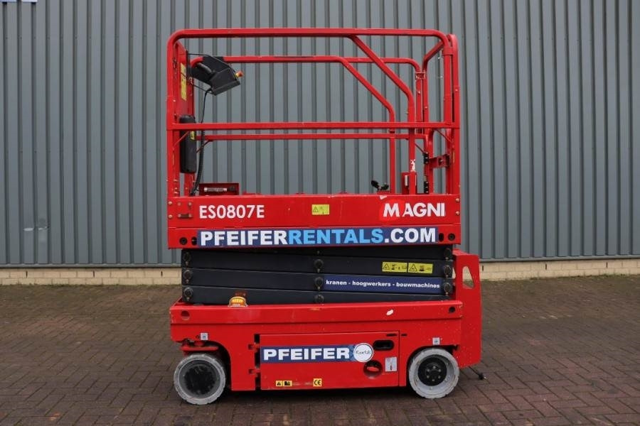 Scissor lift Magni ES0807E Available Directly From Stock, Electric, 7: picture 7