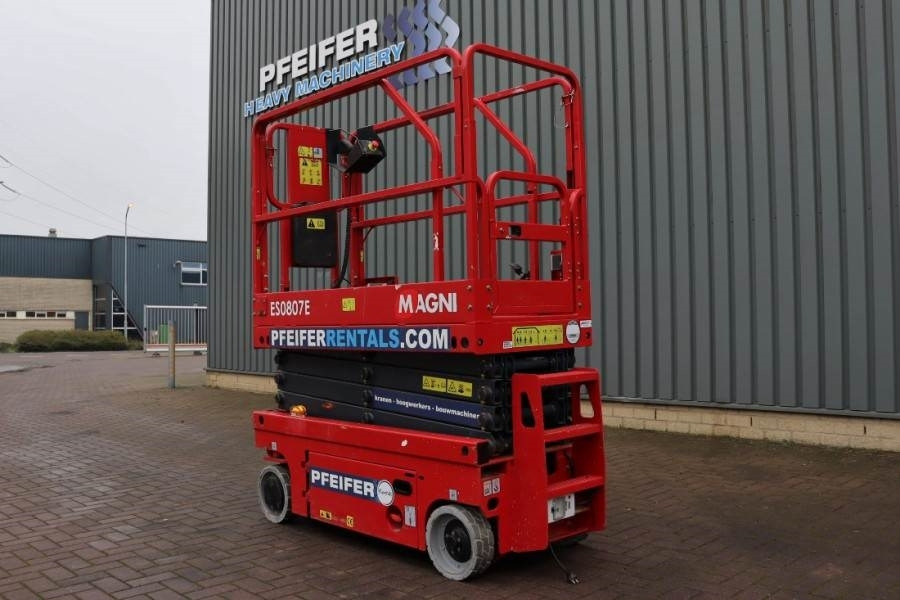 Scissor lift Magni ES0807E Available Directly From Stock, Electric, 7: picture 6