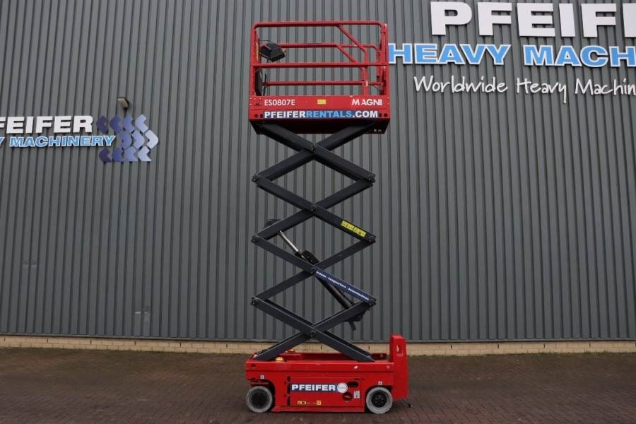 Scissor lift Magni ES0807E Available Directly From Stock, Electric, 7: picture 19