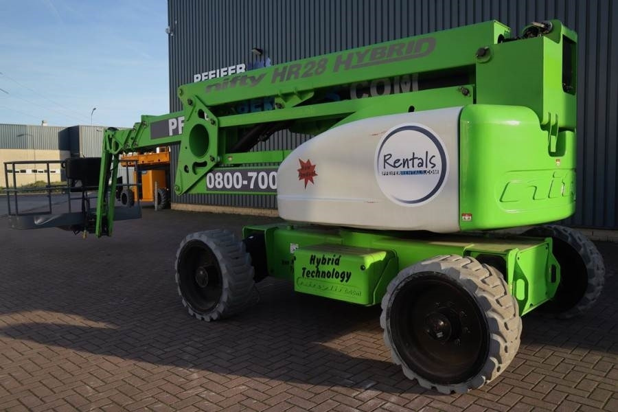 Articulated boom Niftylift HR28 HYBRIDE Valid inspection, *Guarantee! Hybrid,: picture 8