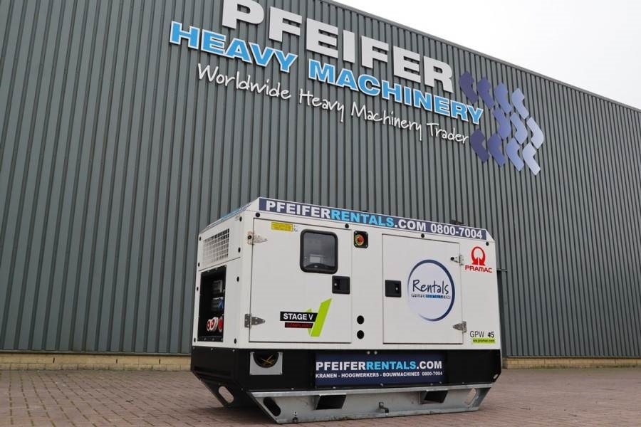 Pramac GPW45Y/FS5 Valid inspection, *Guarantee! Diesel, 4 - Generator set: picture 1 Pramac GPW45Y/FS5 Valid inspection, *Guarantee! Diesel, 4 - Generator set: picture 1