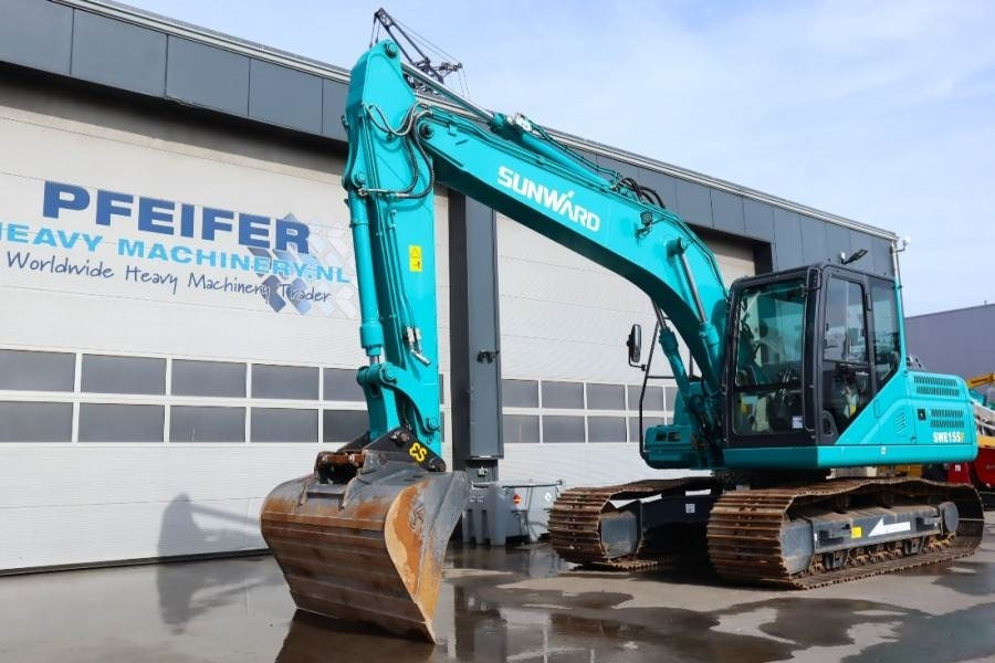 Sunward SWE155F CE certification, Diesel, Digging depth: 5 - Crawler excavator: picture 1 Sunward SWE155F CE certification, Diesel, Digging depth: 5 - Crawler excavator: picture 1