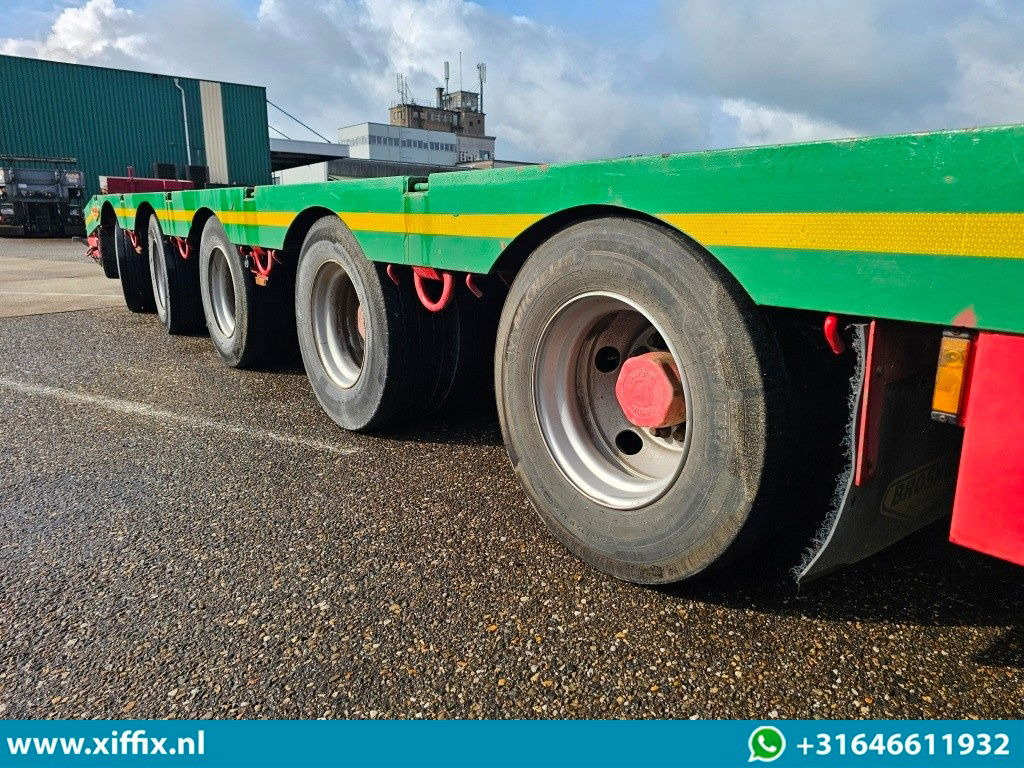 Broshuis 5-ass. Uitschuifbare semi dieplader / 2x Naloop gestuurd - Low loader semi-trailer: picture 5 Broshuis 5-ass. Uitschuifbare semi dieplader / 2x Naloop gestuurd - Low loader semi-trailer: picture 5