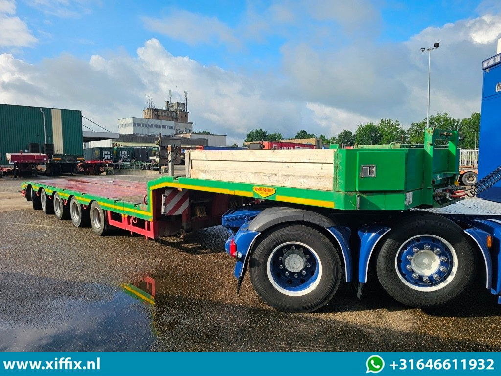 Broshuis 5-ass. Uitschuifbare semi dieplader / 2x Naloop gestuurd - Low loader semi-trailer: picture 4 Broshuis 5-ass. Uitschuifbare semi dieplader / 2x Naloop gestuurd - Low loader semi-trailer: picture 4