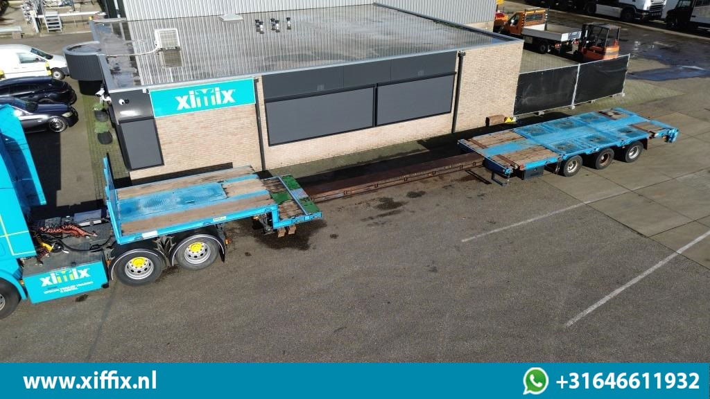 Low loader semi-trailer Doll 3-ass. Uitschuifbare semi dieplader / 3x gestuurd: picture 1