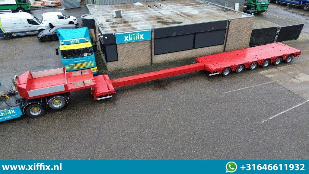 Doll 6-ass. Uitschuifbare semi dieplader / Panther assen / 5x gestuurd - Low loader semi-trailer: picture 1 Doll 6-ass. Uitschuifbare semi dieplader / Panther assen / 5x gestuurd - Low loader semi-trailer: picture 1