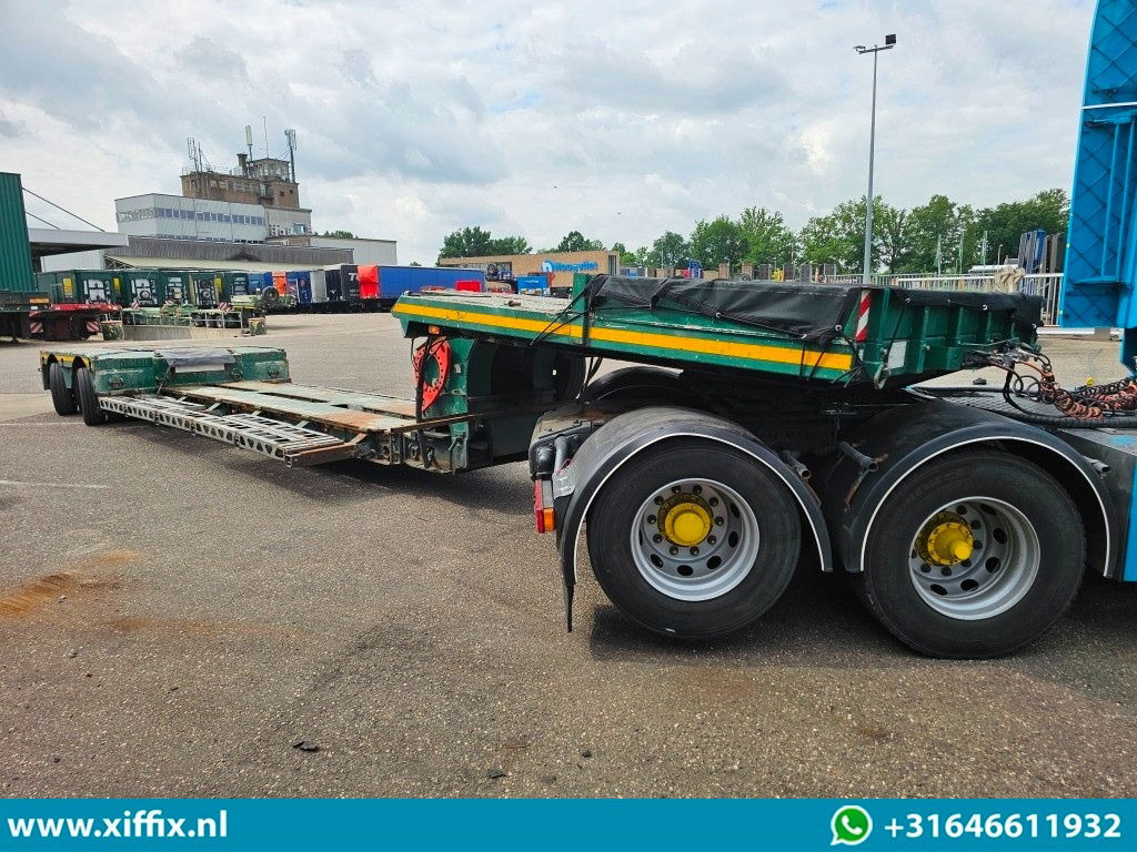 Faymonville 2-ass. Uitschuifbare dieplader met afneembare zwanenhals / 2x gestuu - Low loader semi-trailer: picture 4 Faymonville 2-ass. Uitschuifbare dieplader met afneembare zwanenhals / 2x gestuu - Low loader semi-trailer: picture 4