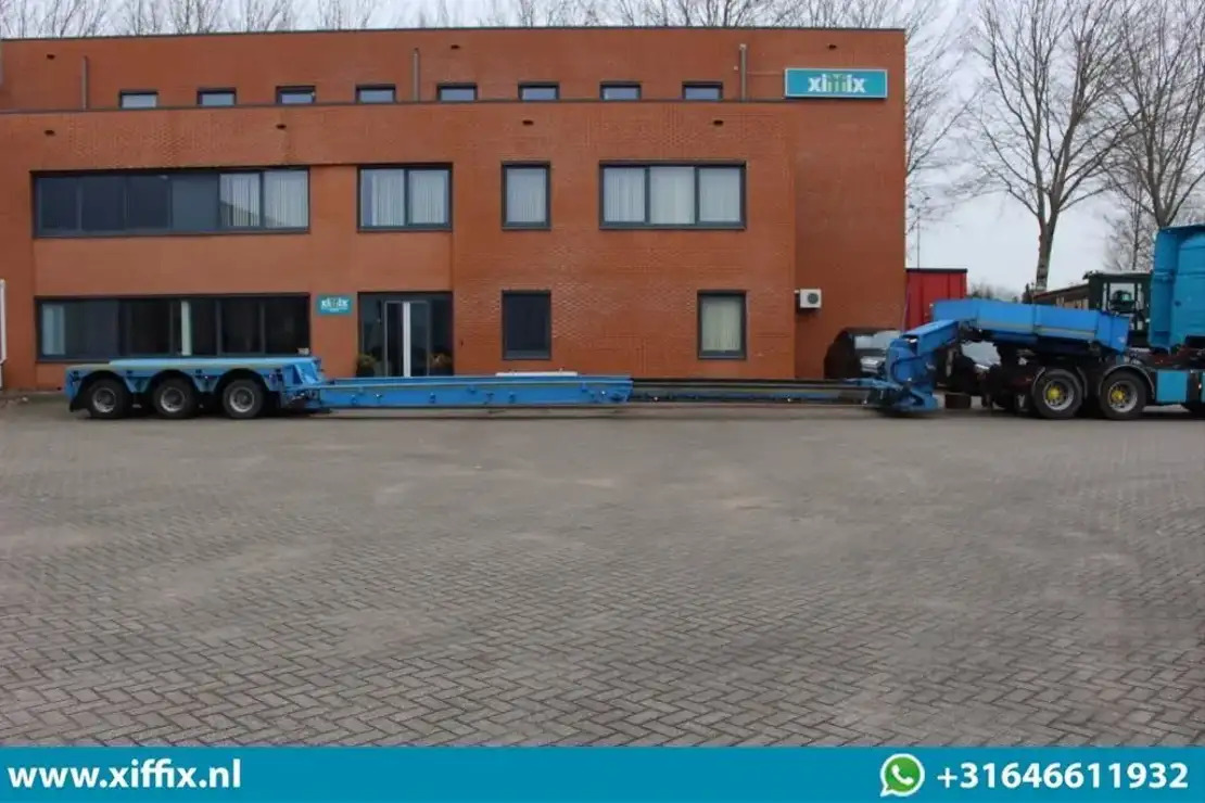 Faymonville 3-ass. Uitschuifbare dieplader met afneembare zwanenhals / Hydr. Vre  - Low loader semi-trailer: picture 5 Faymonville 3-ass. Uitschuifbare dieplader met afneembare zwanenhals / Hydr. Vre  - Low loader semi-trailer: picture 5