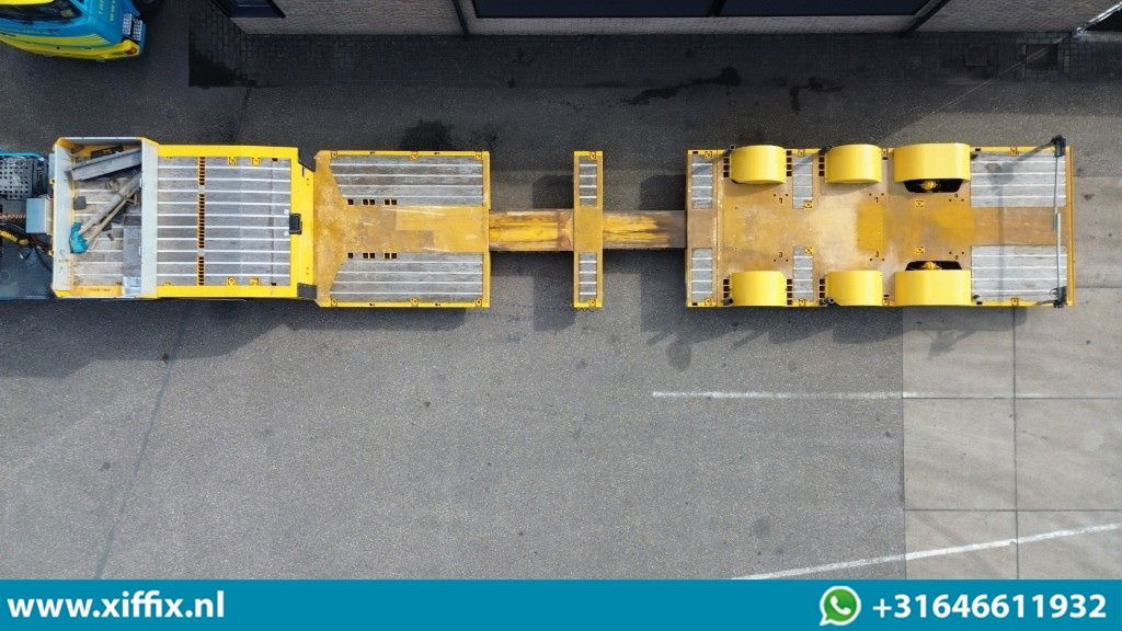 Meusburger 3-ass. Dubbel 2x uitschuifbare dieplader / 275 cm. Breed / Naloop gestuurd - Low loader semi-trailer: picture 3 Meusburger 3-ass. Dubbel 2x uitschuifbare dieplader / 275 cm. Breed / Naloop gestuurd - Low loader semi-trailer: picture 3