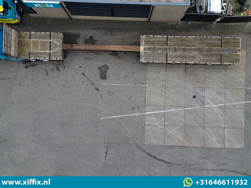 Meusburger 3-ass. Vlakke uitschuifbare oplegger / 3x gestuurd - Dropside/ Flatbed semi-trailer: picture 3 Meusburger 3-ass. Vlakke uitschuifbare oplegger / 3x gestuurd - Dropside/ Flatbed semi-trailer: picture 3