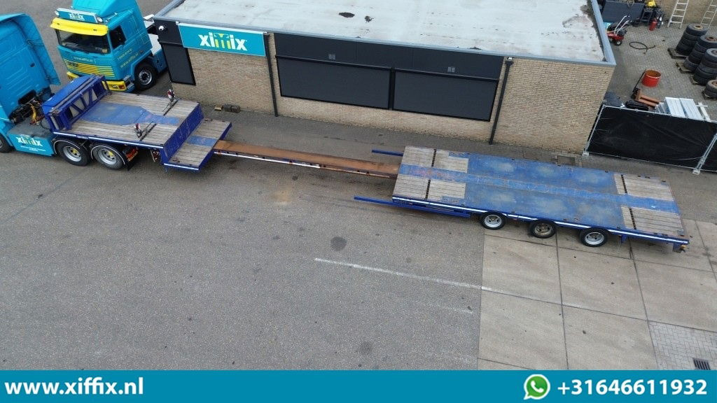 Nooteboom 3-ass. Uitschuifbare semi dieplader / 80 cm. Hoog / 3x gestuurd - Low loader semi-trailer: picture 2 Nooteboom 3-ass. Uitschuifbare semi dieplader / 80 cm. Hoog / 3x gestuurd - Low loader semi-trailer: picture 2