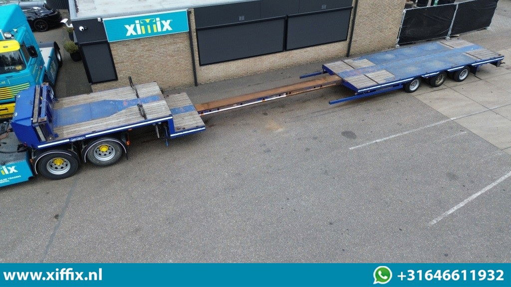 Nooteboom 3-ass. Uitschuifbare semi dieplader / 80 cm. Hoog / 3x gestuurd - Low loader semi-trailer: picture 1 Nooteboom 3-ass. Uitschuifbare semi dieplader / 80 cm. Hoog / 3x gestuurd - Low loader semi-trailer: picture 1