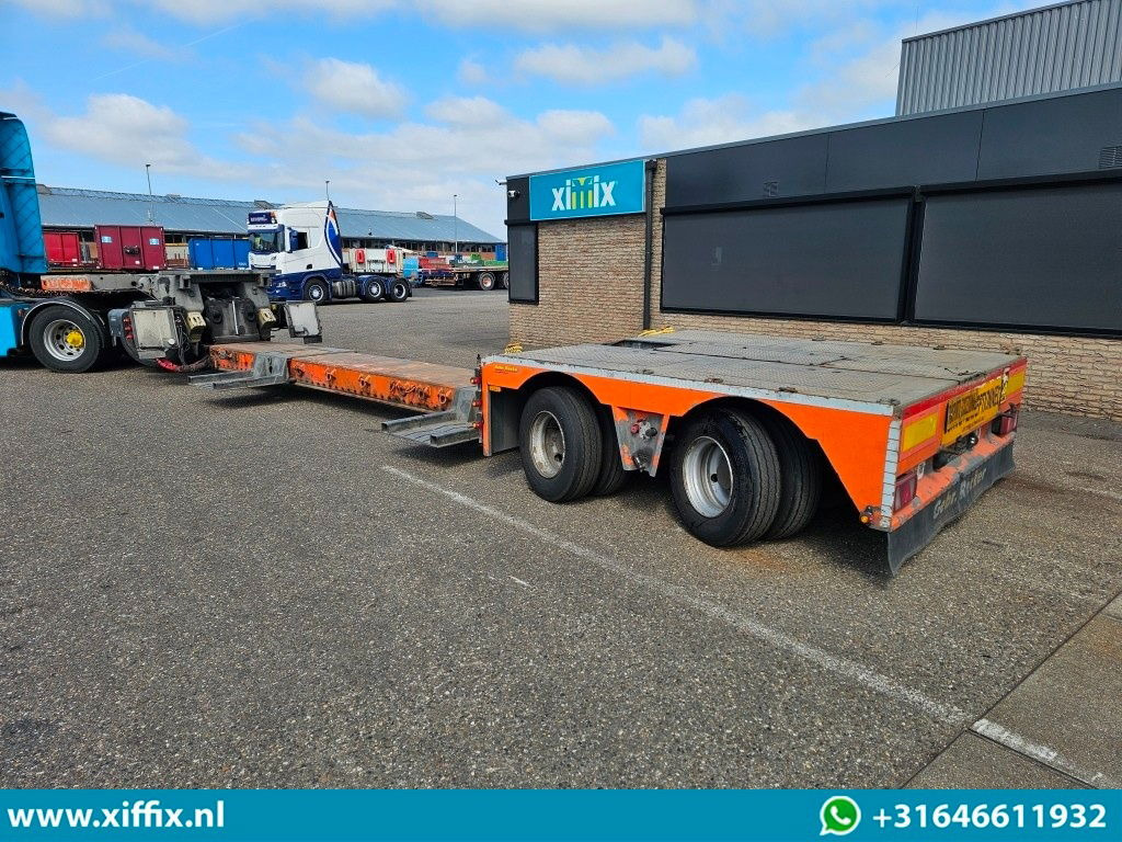 RECKER 2-ass. Uitschuifbare dieplader met afneembare zwanenhals / 2x gestuurd - Low loader semi-trailer: picture 4 RECKER 2-ass. Uitschuifbare dieplader met afneembare zwanenhals / 2x gestuurd - Low loader semi-trailer: picture 4