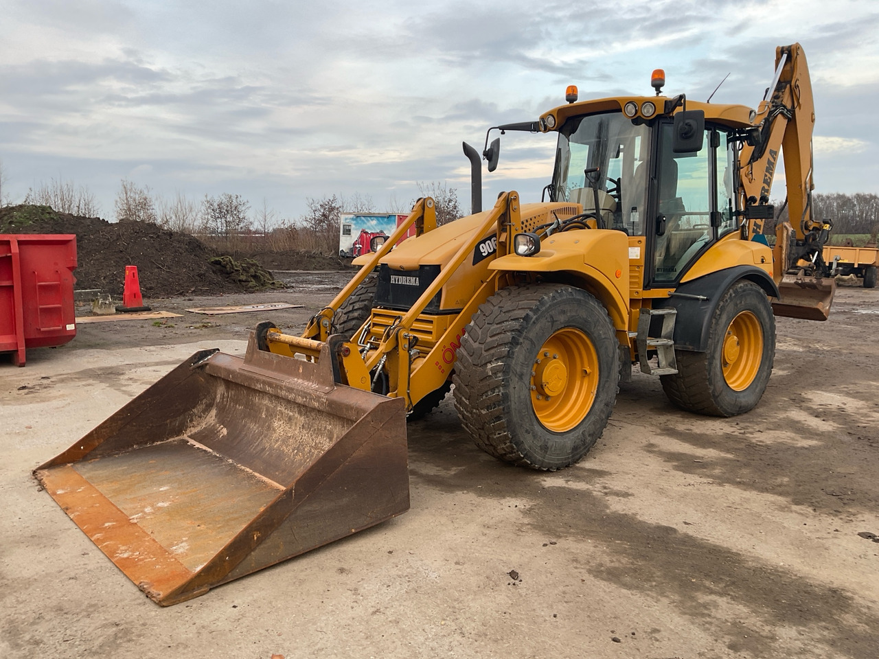 Hydrema 906F - Backhoe loader: picture 1 Hydrema 906F - Backhoe loader: picture 1