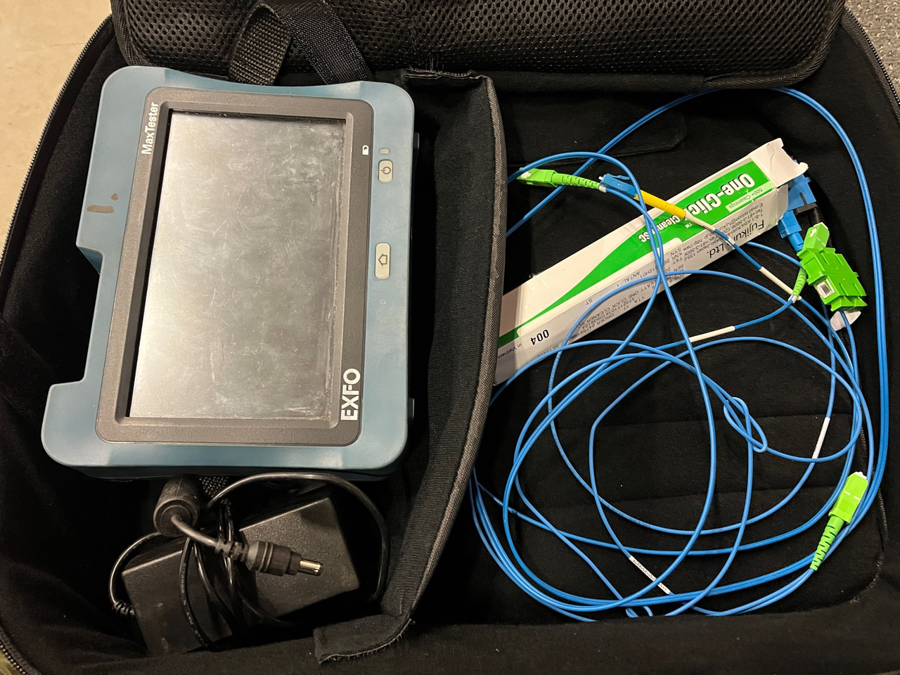 Otdr Exfo Max 715 B - Construction equipment: picture 1 Otdr Exfo Max 715 B - Construction equipment: picture 1