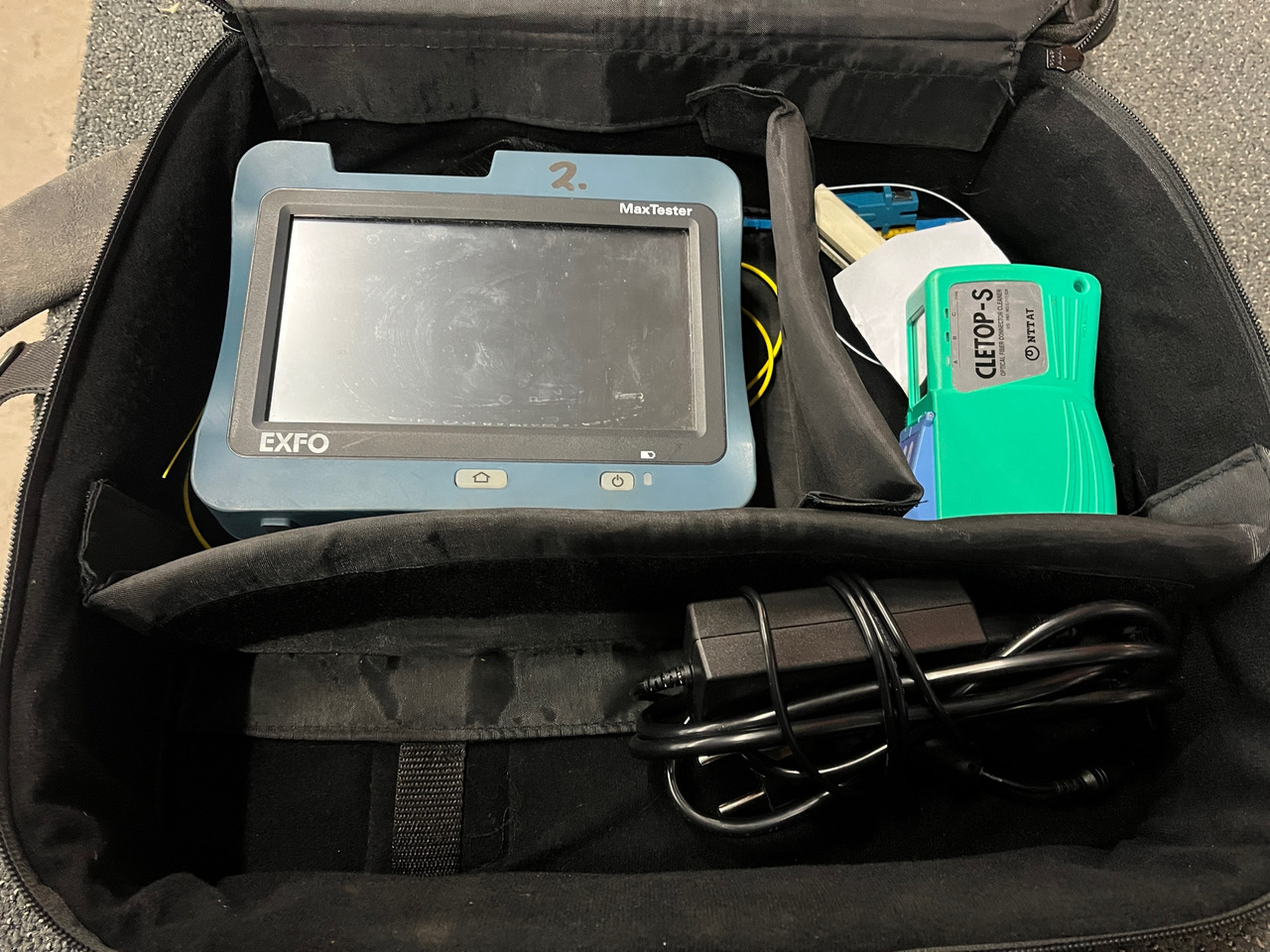 Otdr Exfo Max 715 B - Construction equipment: picture 1 Otdr Exfo Max 715 B - Construction equipment: picture 1