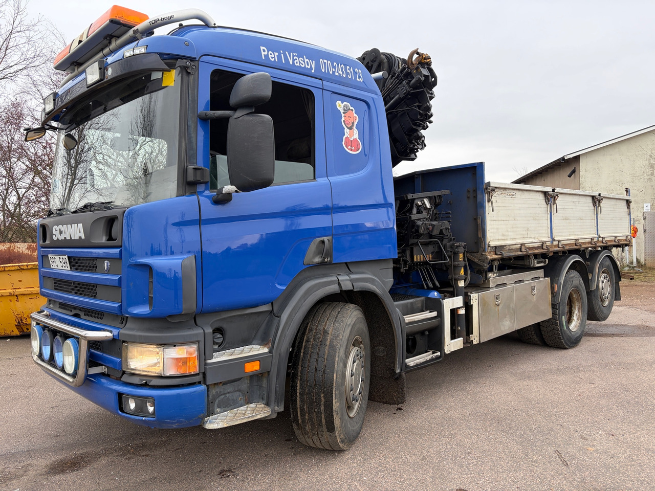 Scania P114GB 6X2*4NA - Crane truck: picture 1 Scania P114GB 6X2*4NA - Crane truck: picture 1