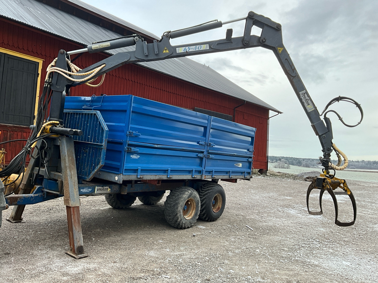 Vreten SVR10 - Farm trailer: picture 1 Vreten SVR10 - Farm trailer: picture 1